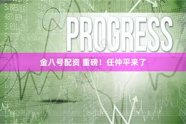 金八号配资 重磅！任仲平来了