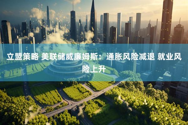 立盟策略 美联储威廉姆斯：通胀风险减退 就业风险上升
